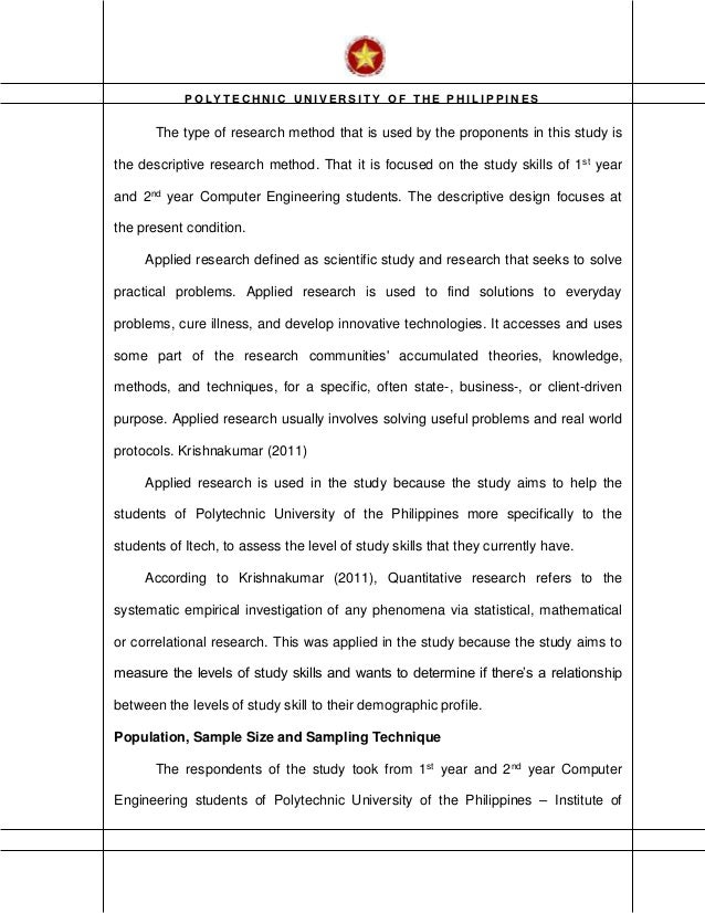 Dissertation research style assessment quiz