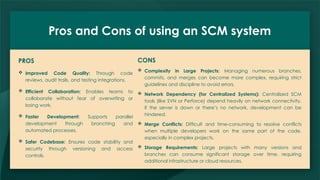 Source code management, SCM system and tools in Devops | PPTX