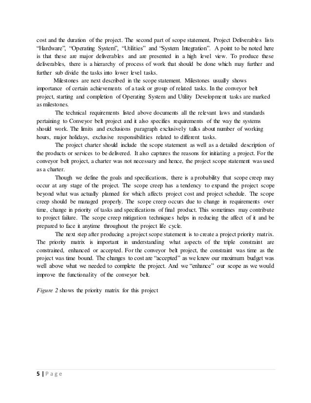 Conveyor Belt Project Report