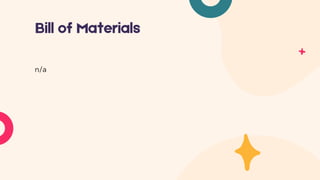 Bill of Materials
n/a
 