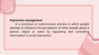 Influence Impression Group-3-Gen.-Ed.-002.pptxdimuresmoduless | PPTX | Social Networking ...
