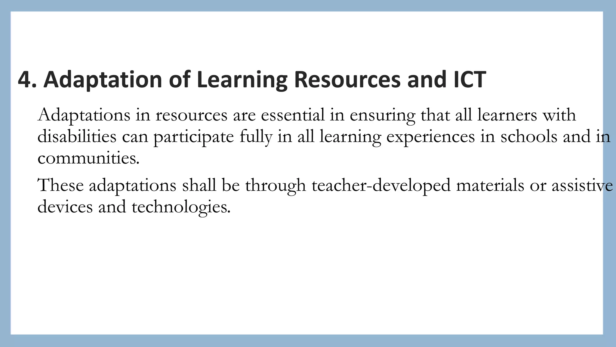 ACCOMMODATION AND MODIFICATION IN THE K-12 CURRICULUM | PPTX