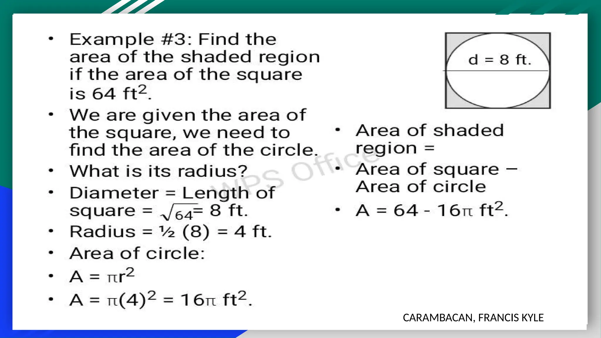 CARAMBACAN, FRANCIS KYLE
 