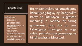 GROUP-4-Semantika ang istruktura ng wika sa Filipino. | PPTX