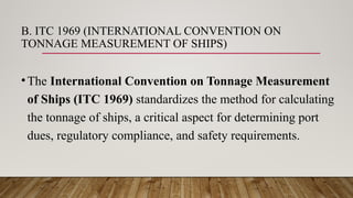 Other international instruments related to Maritime law and Maritime ...