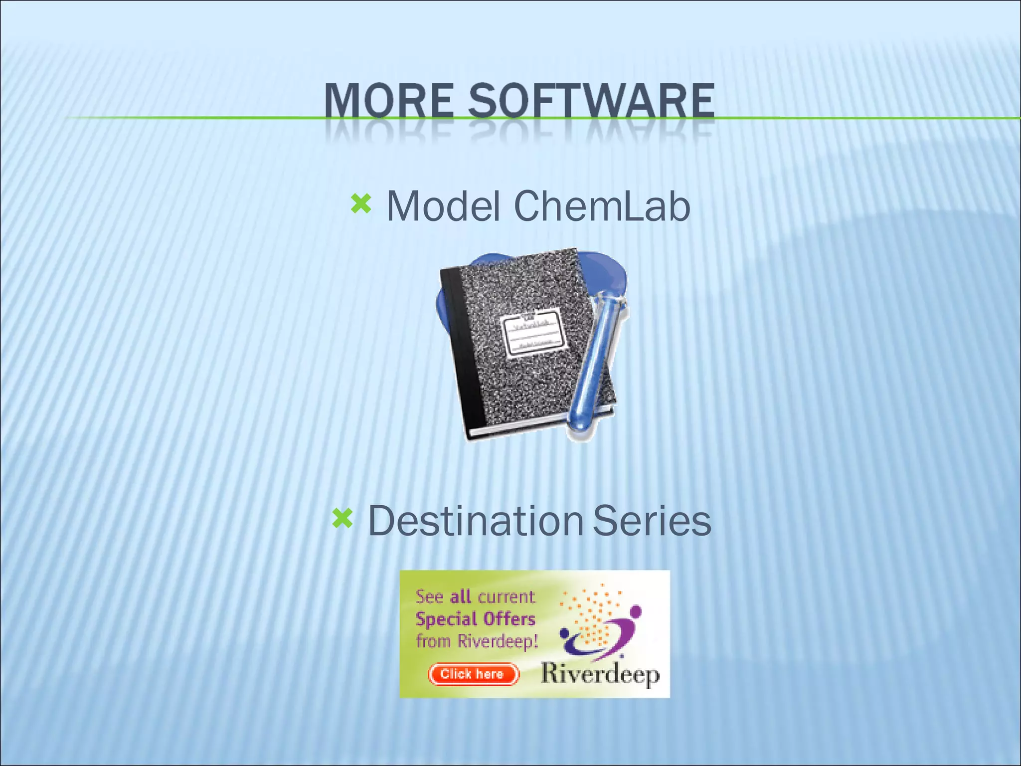 Model ChemLab Destination Series 