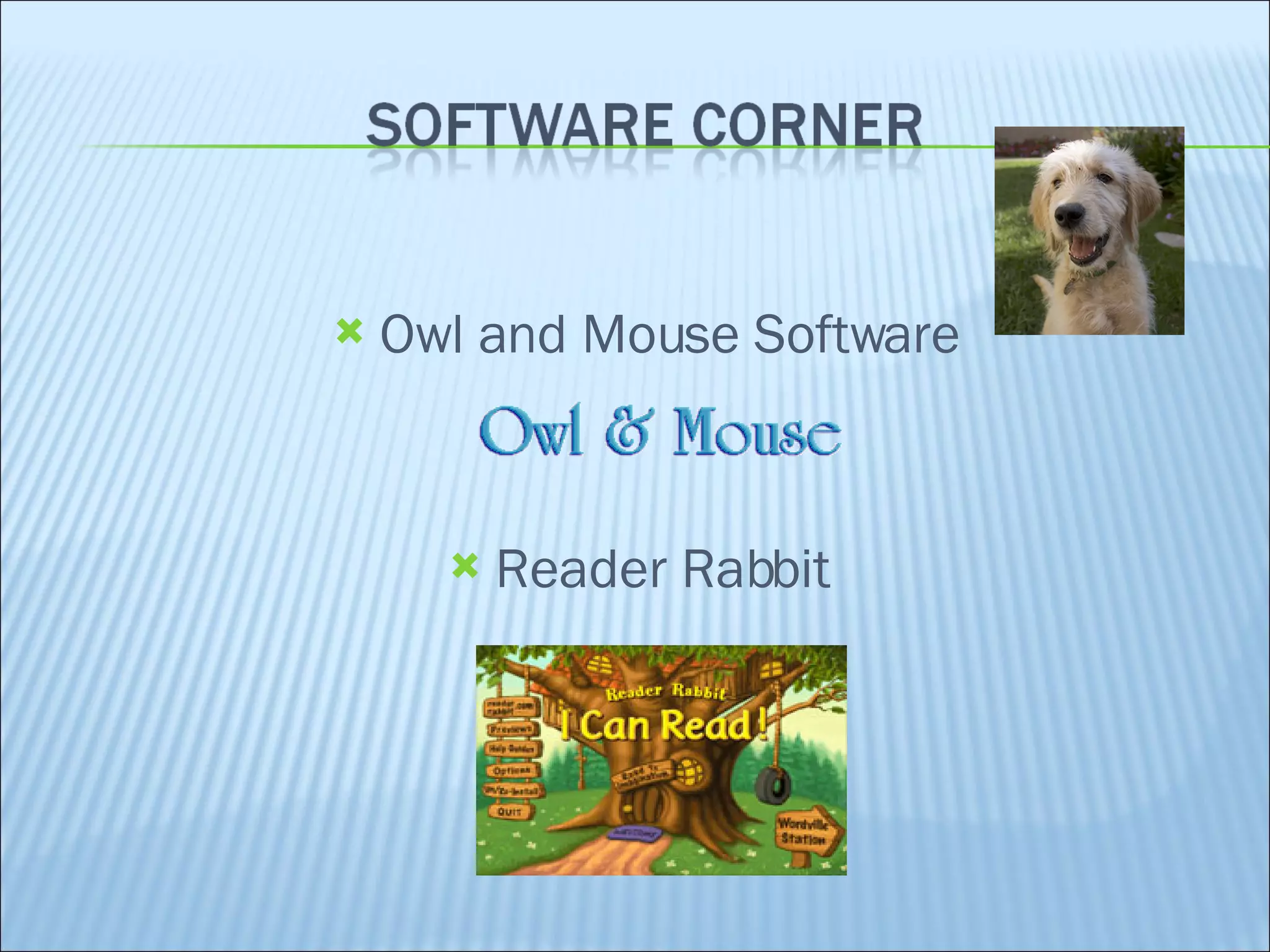 Owl and Mouse Software Reader Rabbit  