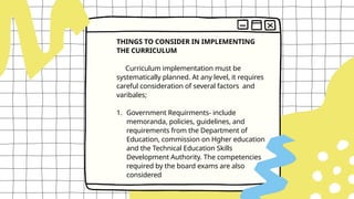 Implement Curriculum Group-6 (1).pptx Curriculum Implementation | PPTX