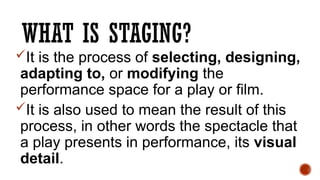 Staging Modalities in Creative Writing Guide | PPTX
