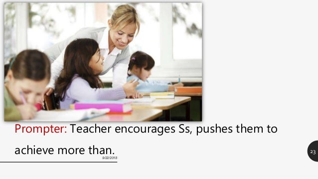 teacher as a prompter
