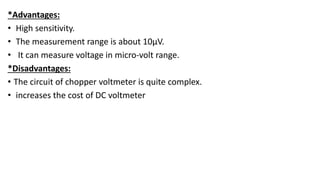 DC Voltmeter and Ammeter | PPTX