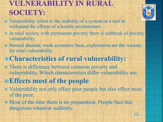 Poverty and Vulnerability in Rural Society.pptx