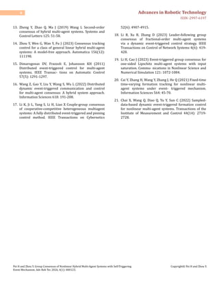 Group Consensus of Nonlinear Hybrid Multi-Agent Systems with Self ...