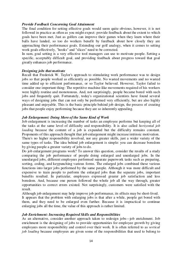 evaluation of motivation theories and organizational behavior Discuss ways the major theories of organizational behavior (ob) can help, or have helped, guide the way for managers in the complex and changing global business environment organizational behavior (ob) is the study and application of knowledge about how people, individuals, and groups act in organizations. evaluation of motivation theories and organizational behavior Discuss ways the major theories of organizational behavior (ob) can help, or have helped, guide the way for managers in the complex and changing global business environment organizational behavior (ob) is the study and application of knowledge about how people, individuals, and groups act in organizations.