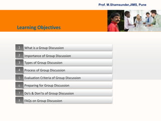 6 Learning Discussion Group Discussion-Strategies for MBA Students | PPTX
