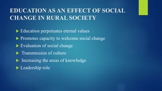 Role of social institution in rural society.pptx