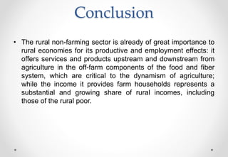 Non Rural Setting Non-farming activities in rural society.pptx