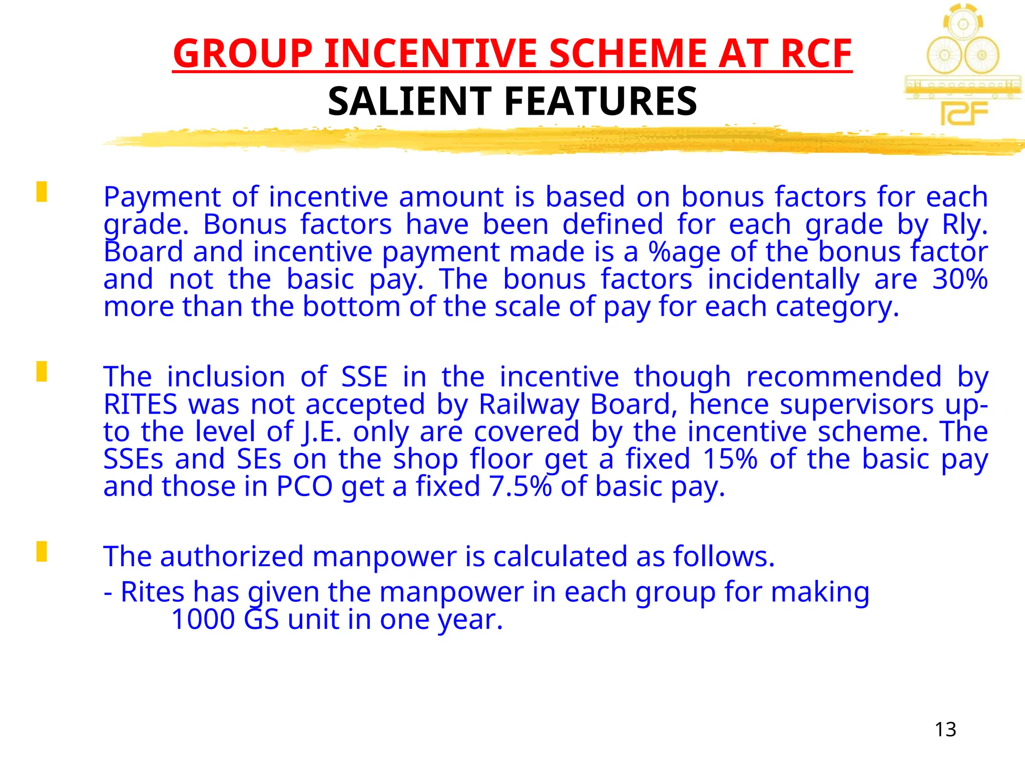 Presentation on Group - Incentive - scheme | PPT