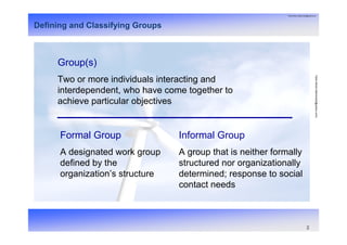 Group & Team Management | PDF