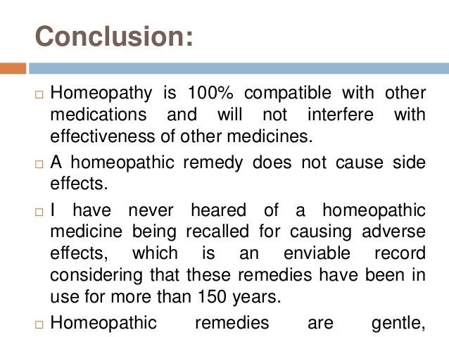 Allopathy and homeopathy