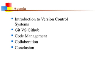 Mastering Git: Version Control for Developers | PPTX