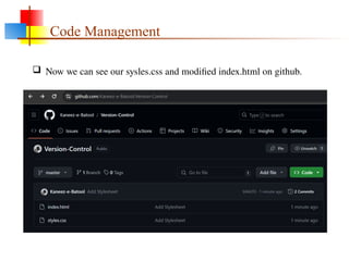 Mastering Git: Version Control for Developers | PPTX