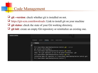 Mastering Git: Version Control for Developers | PPTX