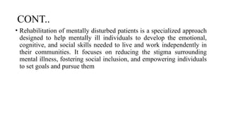 Disturbed Patient GROUP 022. pptx | PPTX