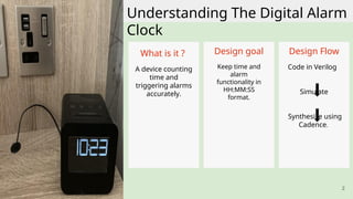 Design and Implementation of a Digital Alarm Clock Using Verilog and ...
