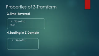 DSP presentation z transform explained .pptx