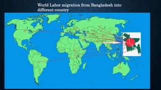 Labor migration in Bangladesh | PPTX
