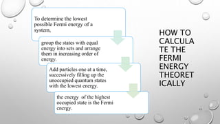 Fermi Surface and its importance in Semiconductor