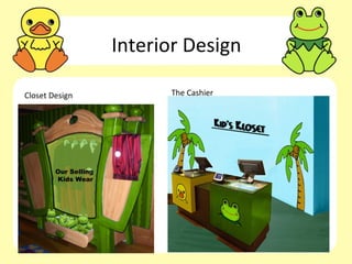 Interior Design

Closet Design         The Cashier
 