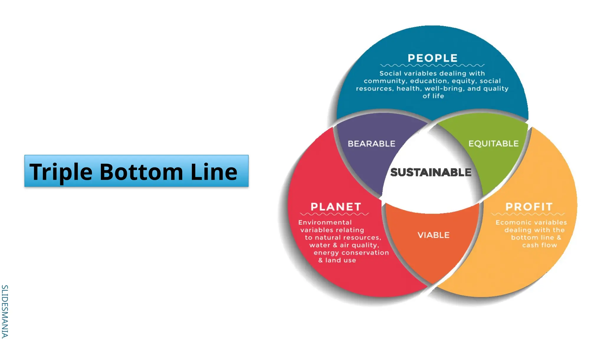 SLIDESMANIA.
SLIDESMANIA.
Triple Bottom Line
 