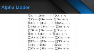 Formation of Heavier Elements During Star Formation and Evolution | PPTX