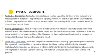 Particulate Composite Examples Comprehensive Overview of Engineering Materials and Their Selection ...