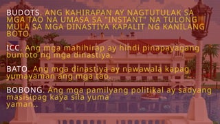 Understanding Political Dynasties and Their Impact on Philippine ...