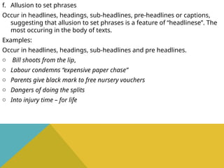 A Comprehensive Newspaper Corpus Analysis of Allusions in Headlines and ...