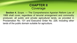 Group 1 - Comprehensive Agrarian Reform Law of 1988.pptx