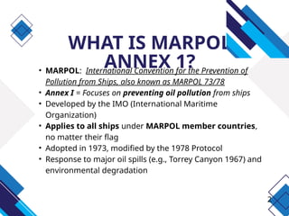 Marpol Flags Comprehensive History and Evolution of MARPOL Annex I for Oil Pollution ...