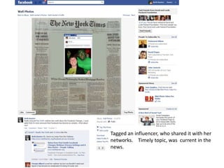 Tagged an influencer, who shared it with her
networks. Timely topic, was current in the
news.
 