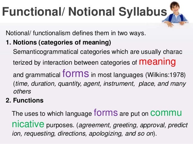 structural syllabus funtional syllabus