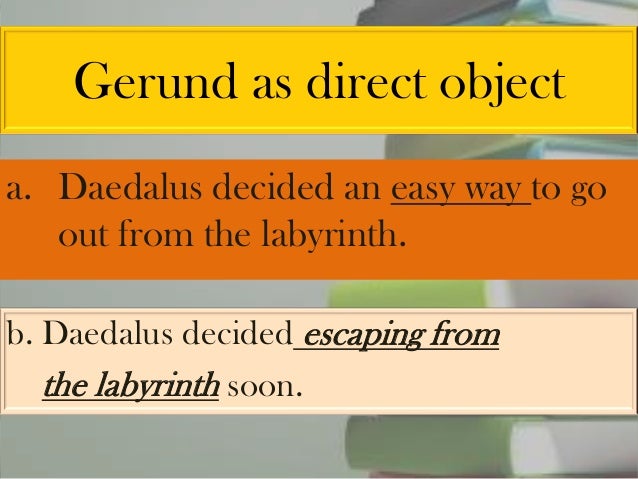 GERUND