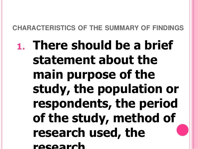 Sample recommendation section of a research paper