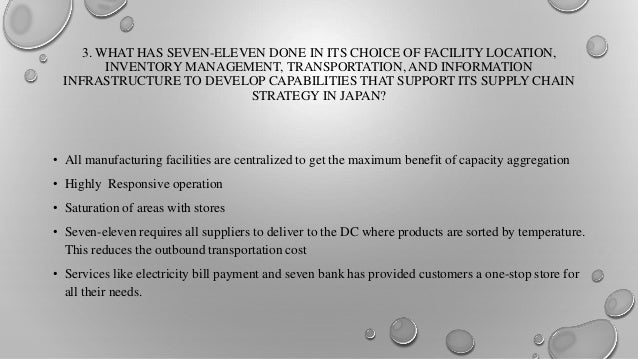 Case study 7eleven stores