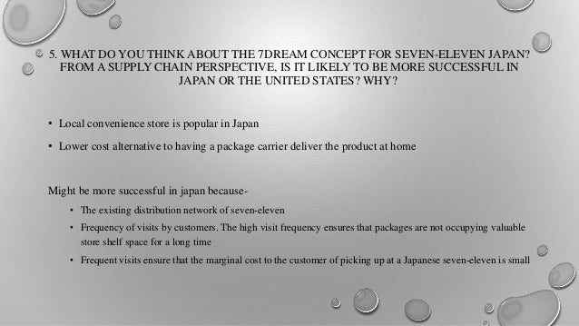 Case study 7eleven stores