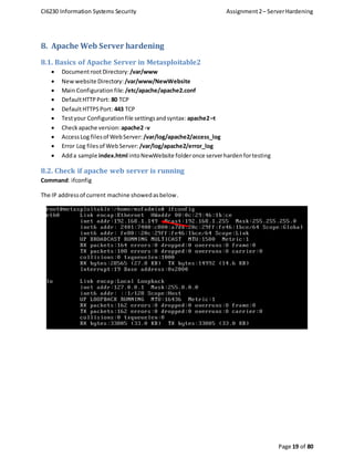 Linux Server Hardening - Steps by Steps | DOCX