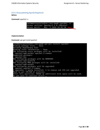 Linux Server Hardening - Steps by Steps | DOCX