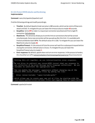 Linux Server Hardening - Steps by Steps | DOCX
