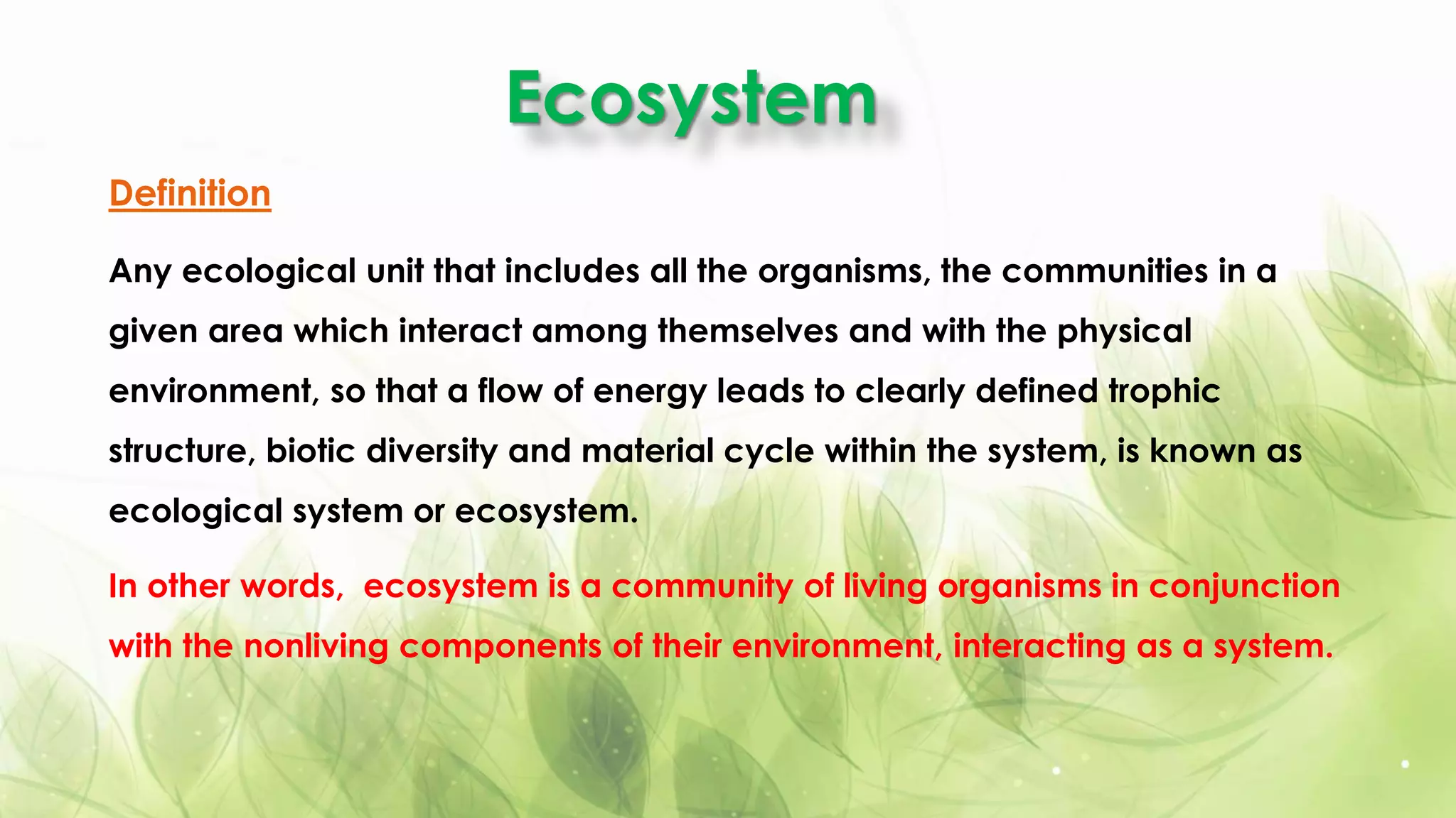 terrestrial ecosystem - definition, types, examples -... A brief presentation on Terrestrial Ecosystem | PPTX